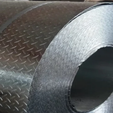 Galvanized pattern steel coil